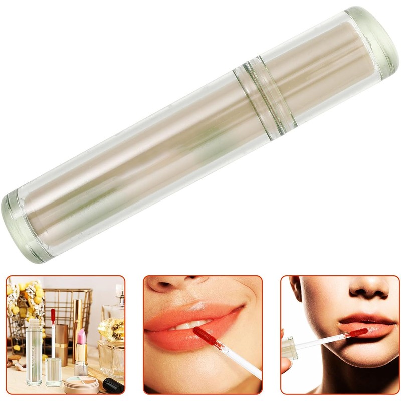 Brillo Labial Hidratante de Diseño Compacto Acabado Espejo, Fórmula Líquida