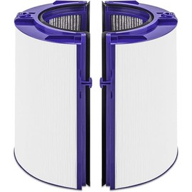 2-IN-1 Filter Replacement for Dyson PH01 HP07 HP10 TP07 TP10 TP09 HP09 HP06 TP06 Air Purifier 360 Combi Glass Pure Cool Hot Humidify Fan, 2-IN-1 HEPA + Carbon Filter