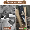 21 PCS Extended Round Axe Handle Wedge Safety Metal Wedge