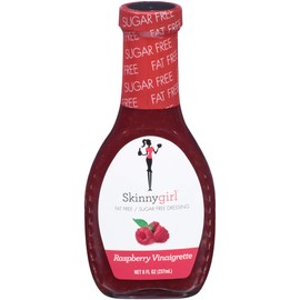 Skinnygirl Sugar Free Gluten Free Salad Dressing, Raspberry Vinaigrette, 8 Ounce