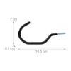 Relaxdays Bicycle Hooks Set of 12 Bicycle Hanging Wall &