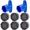 6 Pieces Faucet Aerators with Faucet Aerator Removal Tool 18.5