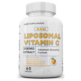 Liposomal Vitamin C 2100mg- 180 Capsules High Absorption Ascorbic Immune Support