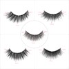 Oreola False Eyelashes, Dramatic Fluffy Faux Mink Eyelashes, Pack of