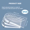 3 Layers Adjustable Heel Wedge Corrective Insoles, 1 Pairs Overpronation