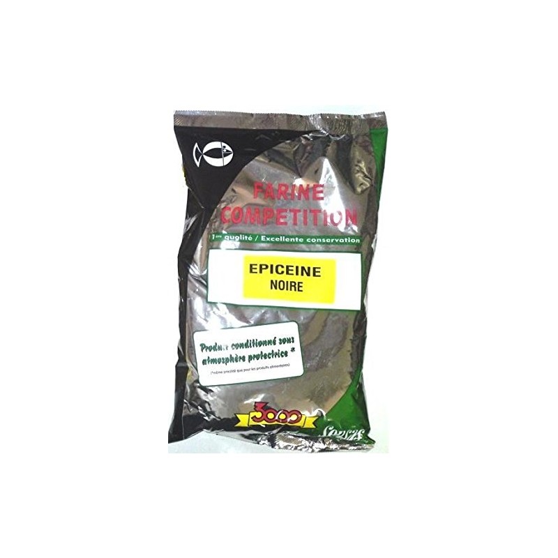 Sensas 3000 Epiceine Noire 1kg