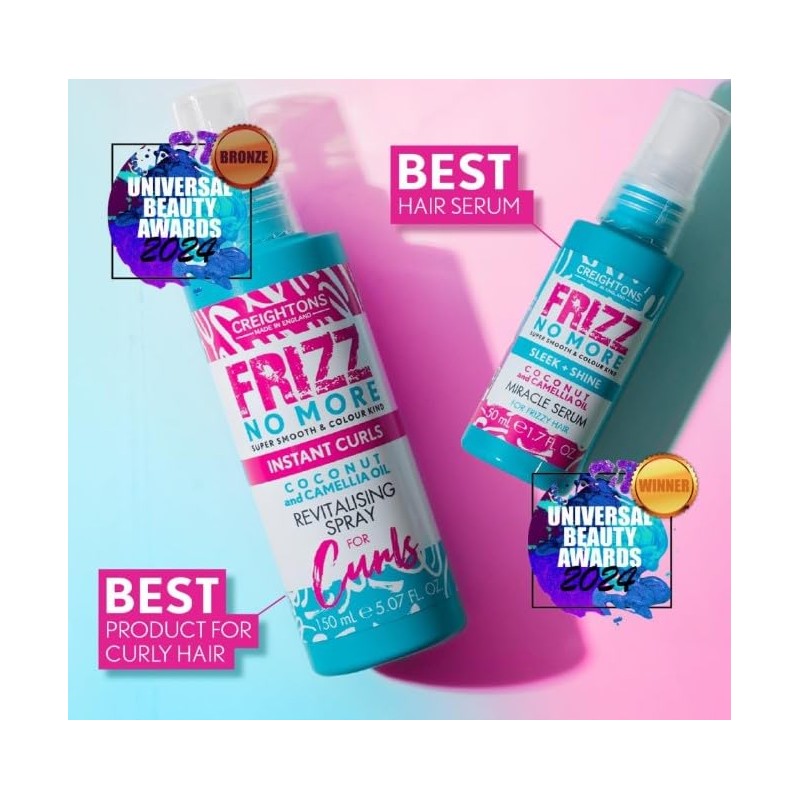 Creightons Frizz No More Sleek & Shine Miracle Serum 50ml