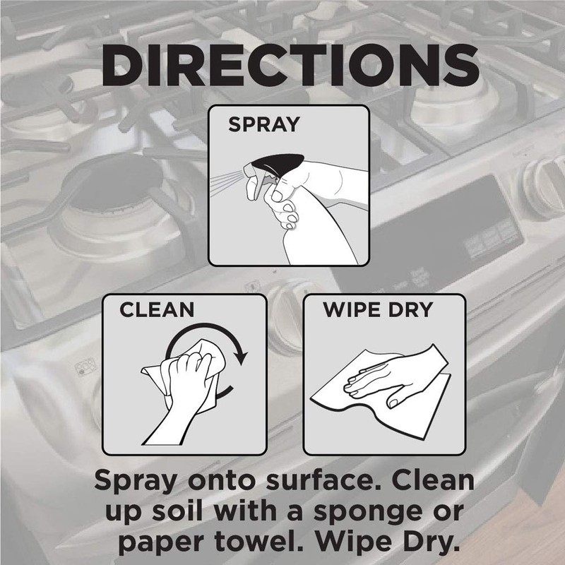 Weiman Gas Range Cleaner and Degreaser, Single, Lemon, 1 Count