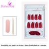 Bling Stilett False Nail Acrylic Matte Medium Tips UK