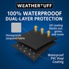 WEATHERTUFF- Universal Heavy Duty Standard Grill Cover | Anti-UV, Waterproof,