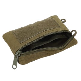 Fashion Waist Pack, Portable Travel Zipper Waist Bag Waterproof Outdoor EDC Molle Pouch Wallet for Camping Hiking Running Cycling(Green)