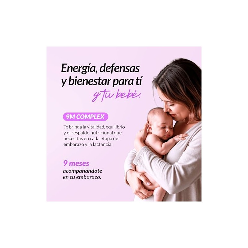 Suplemento Alimenticio Prenatal Postnatal Multivitaminico Vitaminas Prenatales Embarazo Lactancia Complex