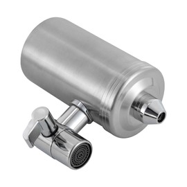 Stainless Steel Water Filter Tap, Tap Filter for Drinking Water, Stainless Steel Faucet, Water Filter System, Tap Water Filter (1 Filter Included)