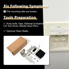 GYOFFULL 8201756 W10823377 Refrigerator Ice Dispenser Door Chute Kit Compatible