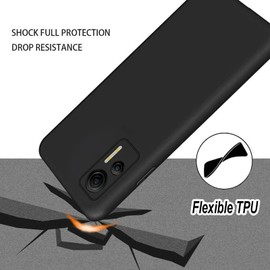 Case for Ulefone Note 14 PRO/Ulefone Note 14 Case with Screen Protector, Shock-Absorption Scratch Resistant Full Protectective Case for Ulefone Note 14/Note 14 PRO, Black