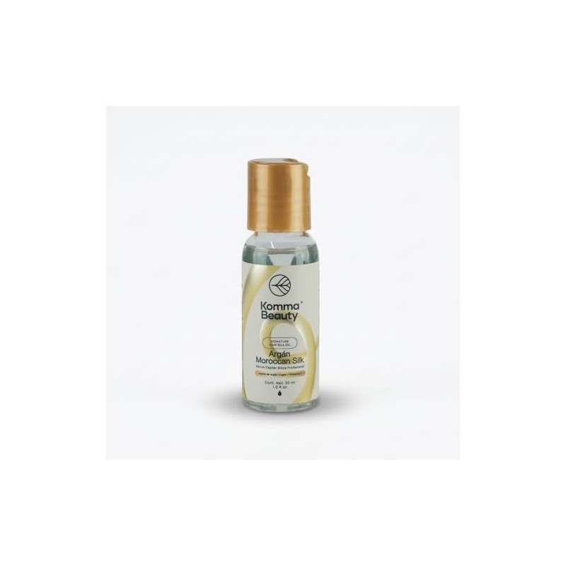 Komma Beauty Sílica Capilar Argán Moroccan Silk 30ml – Sérum