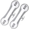 2 Pack Grab Bars for Bathtubs and Showers with 3