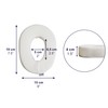 KMINA Piercing Pillow, Ear Pillow with Hole Side Sleepers, Adjustable