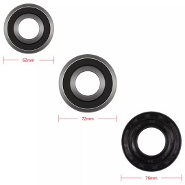 Bonbo Front Load Washer Tub Bearings & Seal Kit for LG Kenmore 4036ER2004A 4280FR4048L