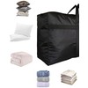 YiKitHom Extra Large Storage Duffle Bag for Travel, Black Oversized