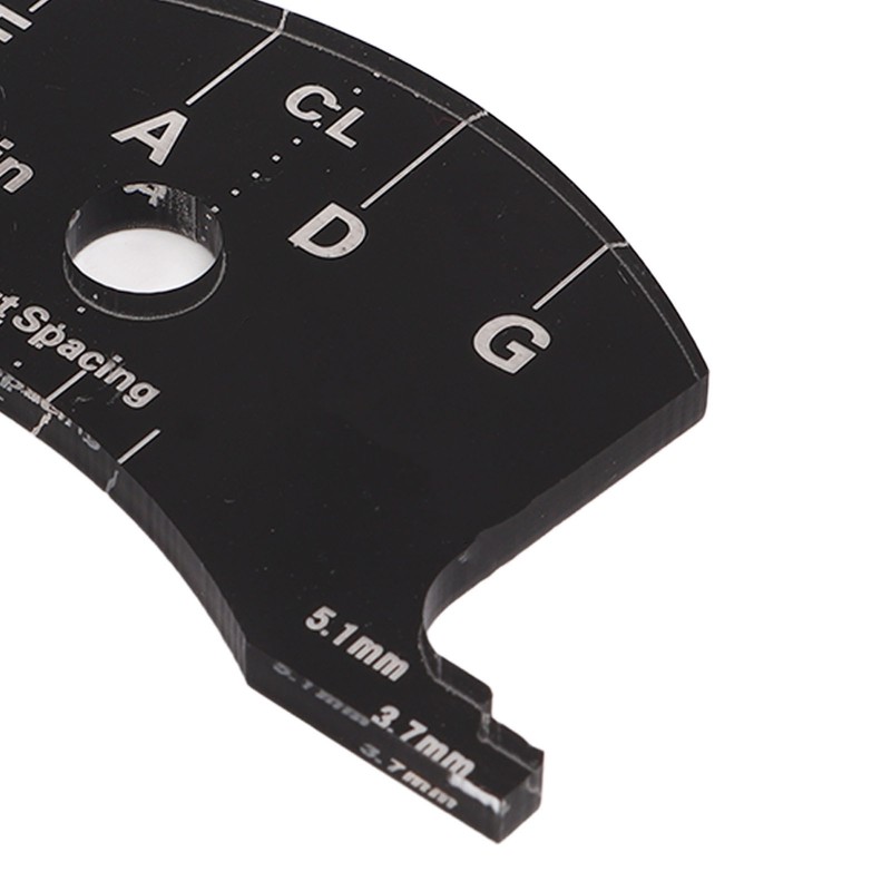Violin Bridge Reference Tool Acrylic Accurate Violin Bridge Mold Fingerboard