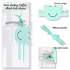 Soft Cartoon Door Silencer Lock Sleeve Buffer,Adjustable Silicone Door Latch