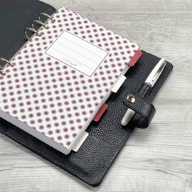 SinnWunder® BasicSinn Index Tabs / Dividers for Diary and Ring Planner Design A5