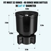 Upgraded Car Cup Holder Expander Adapter with Offset Adjustable Base,