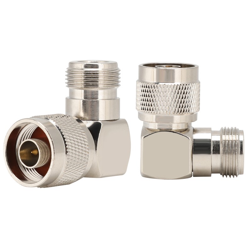2PCS N Male to N Female Elbow Adapter RF Coaxial