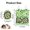 3 Pcs Rabbit Hay Feeder Bags - 2 Hole Hanging