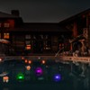 LED Water Float Light Solar Rechargeable Water Float Light RGB
