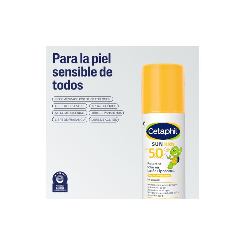Cetaphil Sun Kids FPS 50 Protector Solar Loción Liposomal Infantil