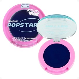 Ruby Rose Crazy Flush Creamy Blush Pop Star Rubor Mágico Cambia de Color Textura Cremosa Acabado Natural Alta Pigmentación Larga Duración (Fame)