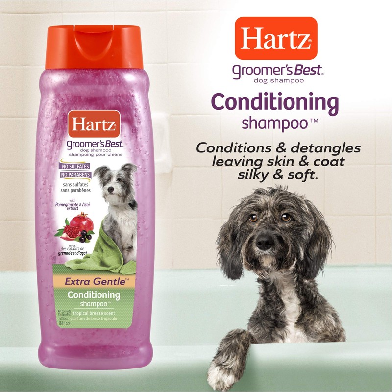 Hartz Groomers Best 3 in 1 Conditioning Shampoo for Dogs