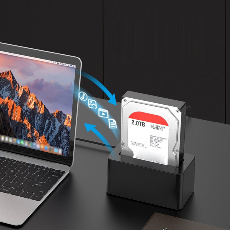 Hard Drive Docking Station 5Gbps USB 3.0 to SATA LED