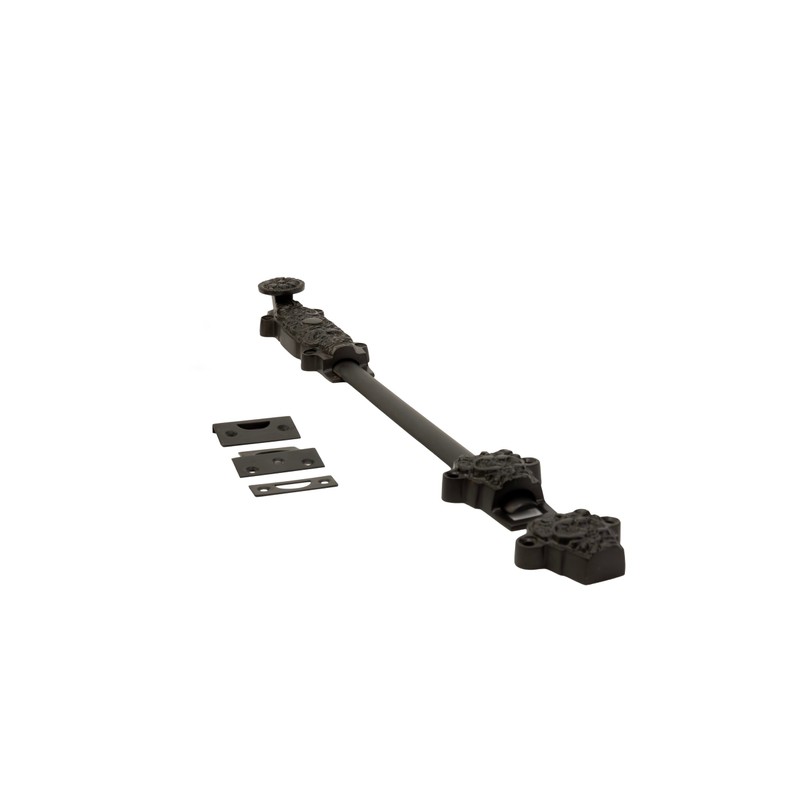 STALLION HARDWARE 12" Brass Slide Bolt Lock – Oil Rubbed