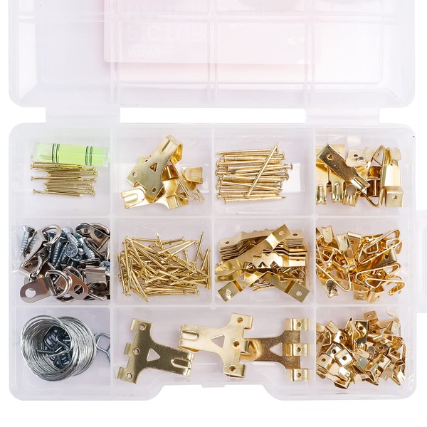 HongWay Hongway 276pcs Picture Hanging Kit, Picture Hangers, Heavy Duty