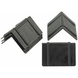 PAC Strapping Lot of 20 Plastic Edge Corner Protectors for Box Shipping, 1-3/4" x 2-1/2