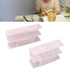 2Pcs Tweezers Organizer Rack 6 Holes and 8 Holes Plastic