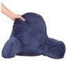 Alipis Luxury Bed Pillow Backrest Soft Velvet Pillow for Reading