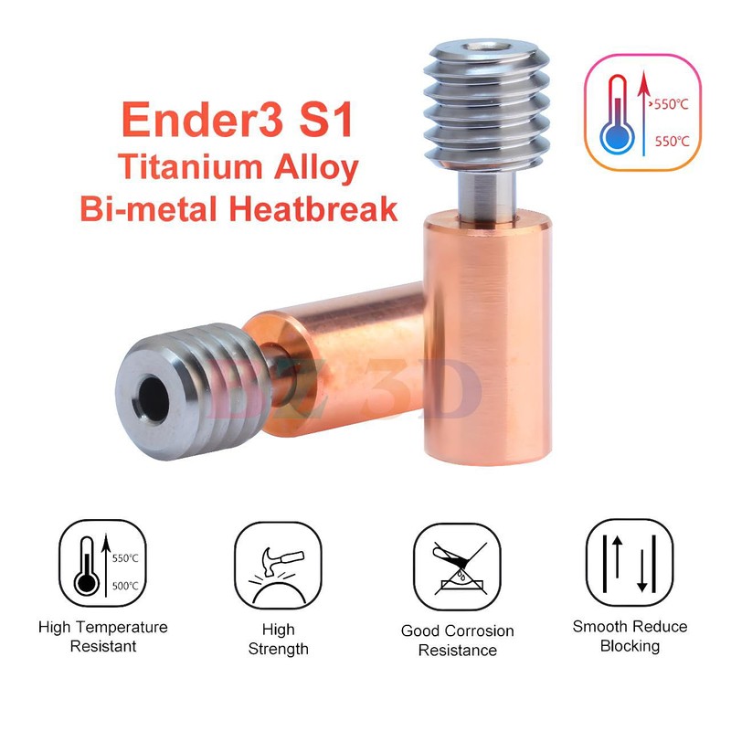 BZ 3D Sprite Extruder/Pro Heater Block Upgrade Hotend Kit,Ender 3