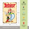 LUCKYLINDE - Retro Tin Sign, Asterix and Obelix, French Cult