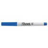 Sharpie 37003 Permanent Markers Ultra Fine Point Blue Dozen