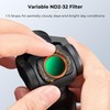 K&F Concept OSMO Pocket 3 ND Filter, Magnetic Variable ND