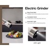 Electric Pepper Grinder and Salt Mill Set - Large Capacity