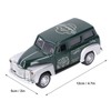 1:32 Scale Kids Pull Back Vehicle Toy Openable Door Alloy