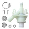 New Upgraded 385311641 Water Valve Kit, Plastic RV Camper Toilet