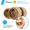 SharkBite 3/4 Inch Water Heater Connection Kit, Push to Connect