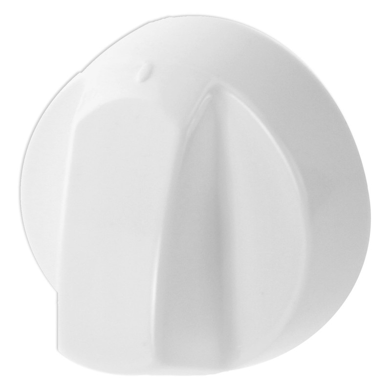Spares2go White Control Knobs for New World Oven Cooker &
