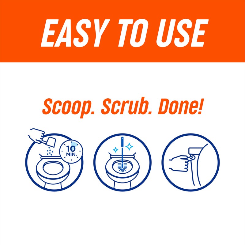 Ty-D-Bol Ultra Foam Toilet Bowl Cleaner - Provides Up to